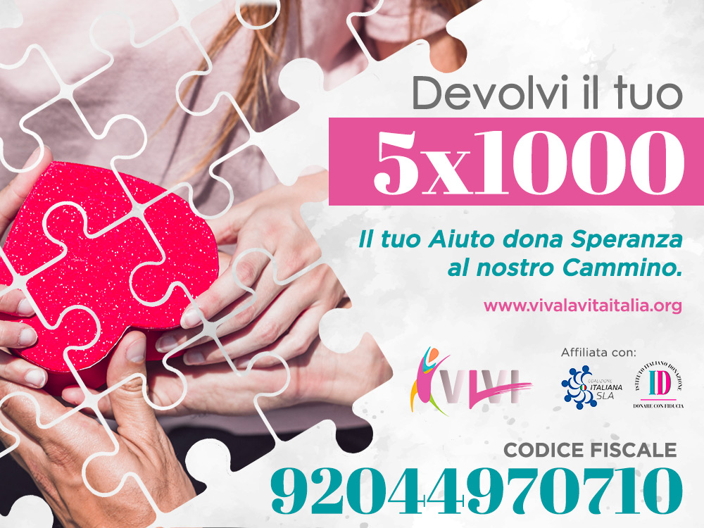 5x1000 Viva La Vita Italia - slide mobile